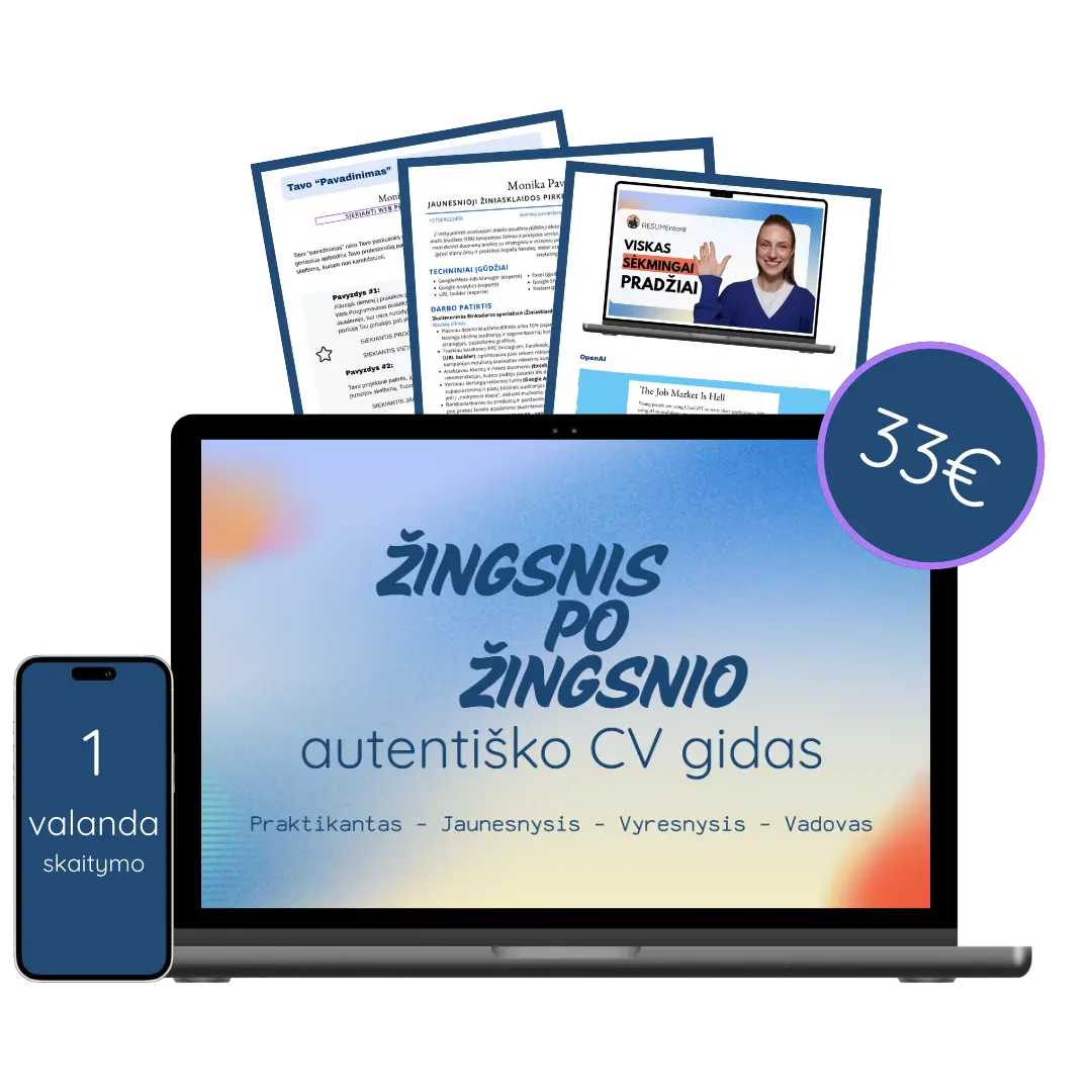 Autentiško CV gidas
