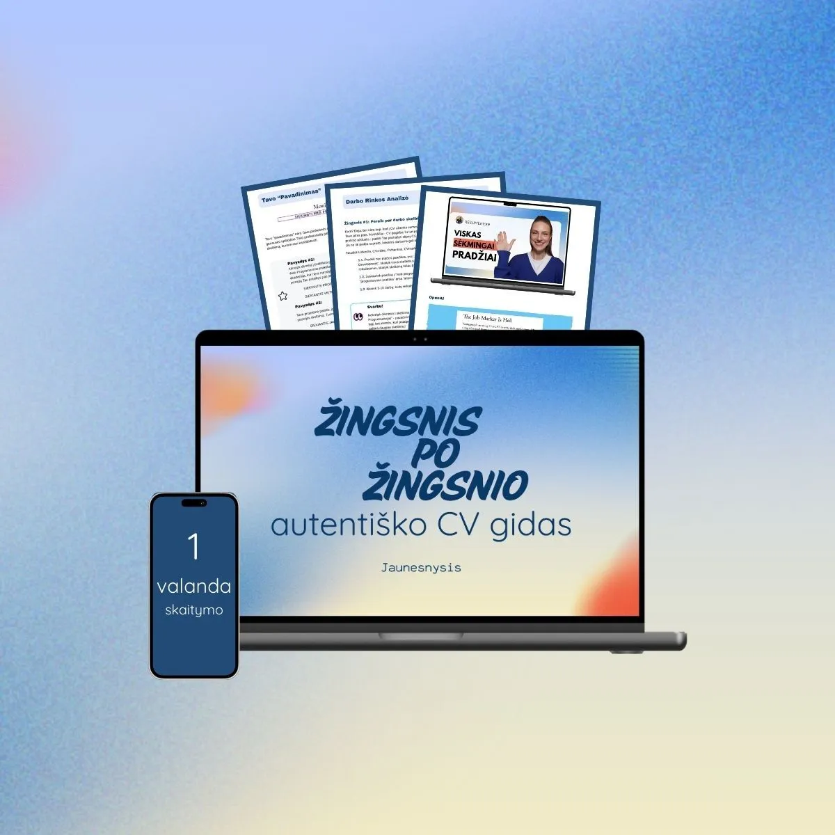 Jaunesnysis autentiško CV gidas