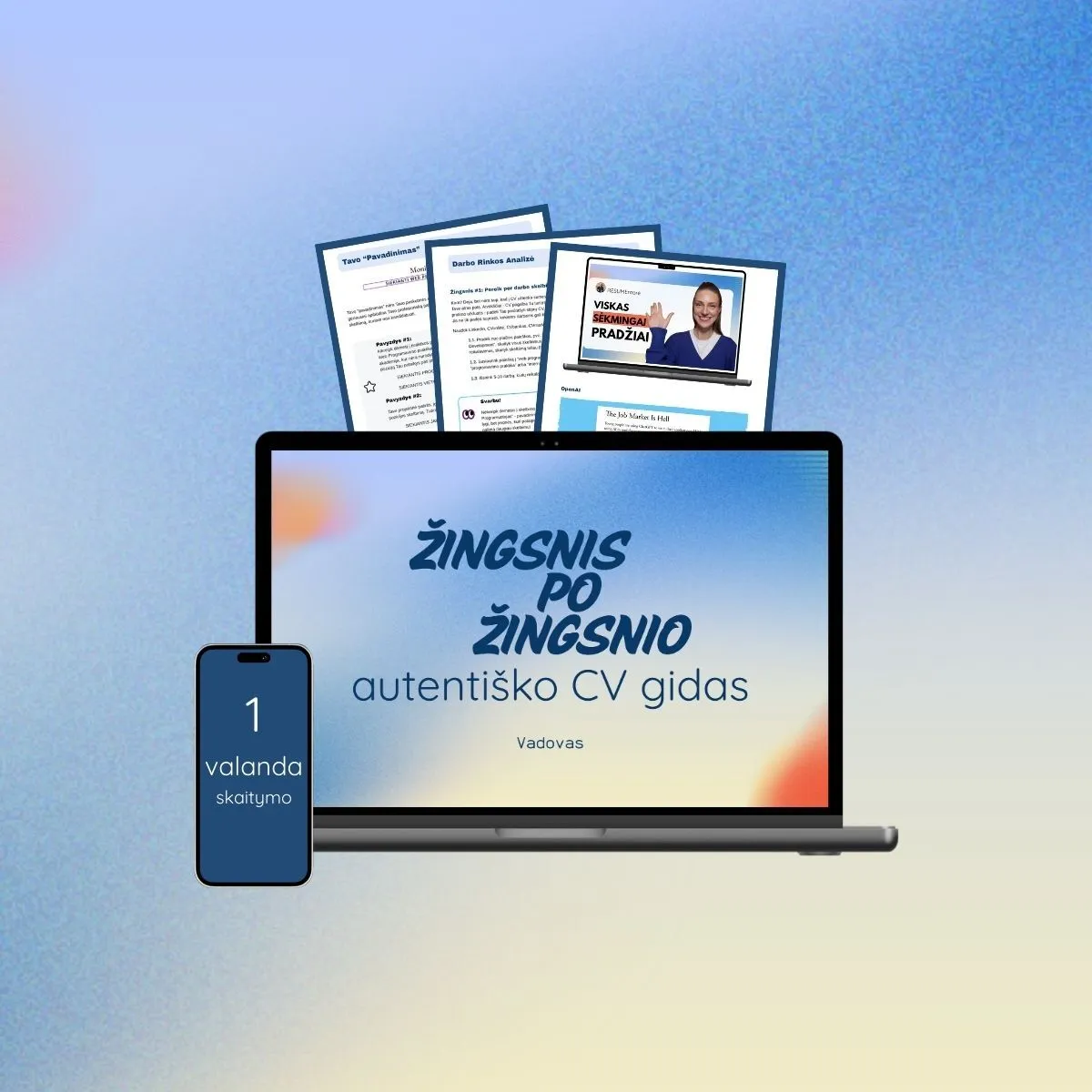 Vadovas autentiško CV gidas